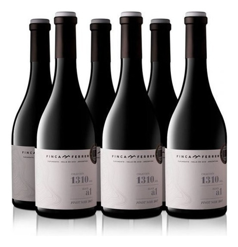 Vino Finca Ferrer Colección 1310 Pinot Noir X6 Bot Mataderos