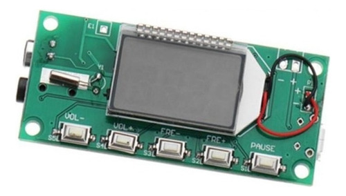 . Transmissor Fm 87-108mhz Módulo Digital Dsp Pll Inalábrico