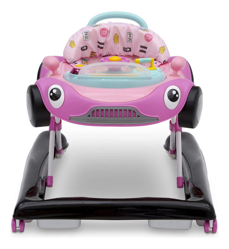 Delta Children First Race 2-in-1 Walker, Pink