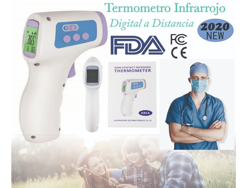 Termómetro Infrarrojo Digital Temperatura Entrega Inmediata!