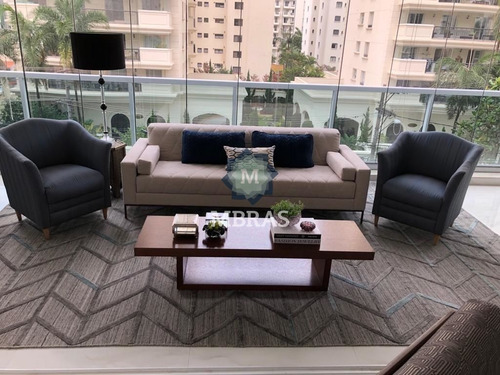 Imagem 2 de 15 de Bellíssimo Apartamento Em Moema - Mobiliado - Mb8012
