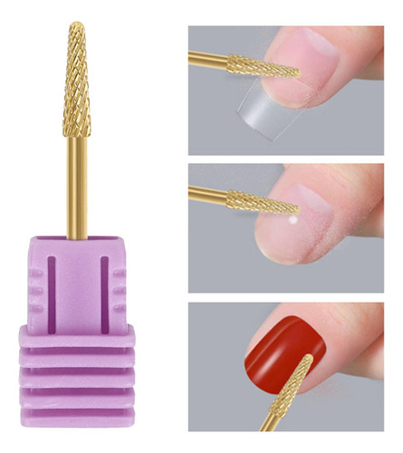 2 Bandas De Lijado De Uñas De 3 Mm, Portabrocas Para Uñas,