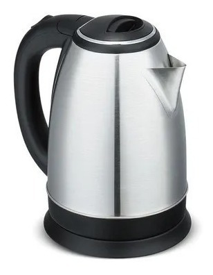 Imagen 2 de 4 de Pava Eléctrica Mega Express Me-621 Acero Inox 220v 1.8l