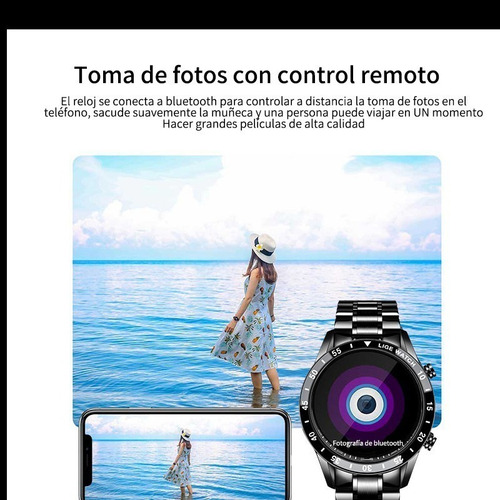 Reloj Inteligente Contestar Llamada Deportivo Contra Agua .