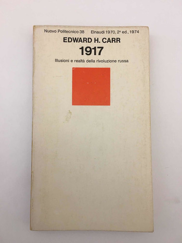 1917 Edward H. Carr