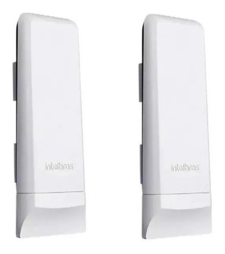 2 Antenas Rádio Intelbras Wom 5a Mimo 16dbi 2x2 5ghz 300mpb