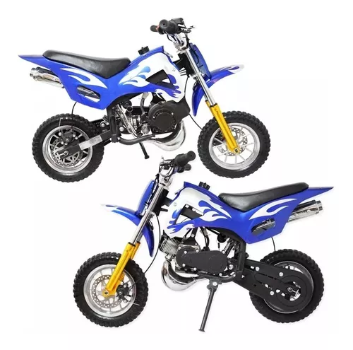 Mini Moto Cross Infantil Gasolina 2t 49cc Trilha Dirt Bike A
