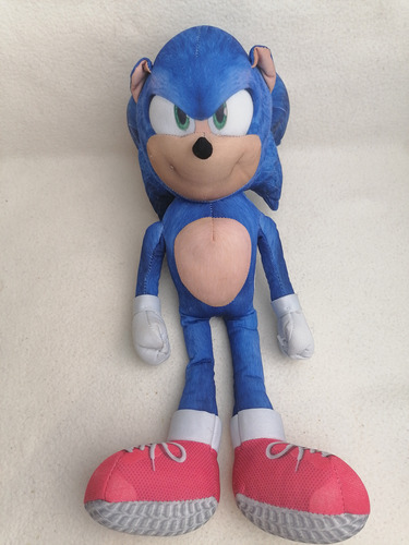 Peluche Original Sonic The Hedgehog Sega Jakks Habla 38cm. 