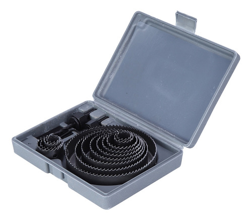 Imagen 2 de 5 de Set Brocas Escalonadas Broca Avellanadora Sierra Copas 17pcs