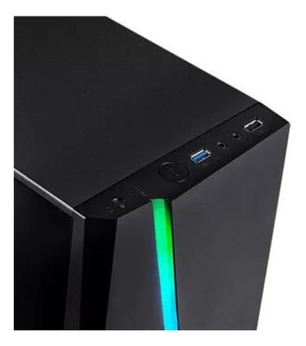 Imagen 3 de 4 de Outlet Gabinete Sentey F10 Gamer Lateral Transparente Fs10