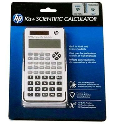 Calculadora Cientifica Hp 10s+ Com Capa Protetora Lacrada+nf