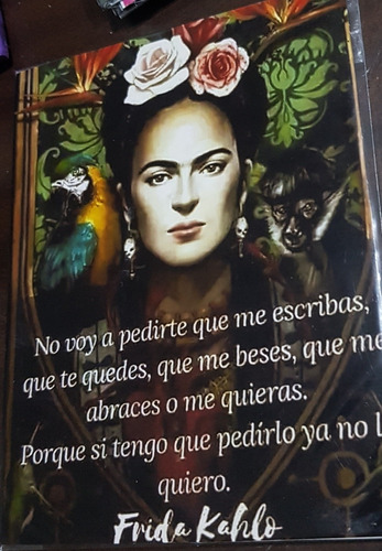 Frida Khalo Iman Para Heladera Tam 13 X 17 X Und N 11