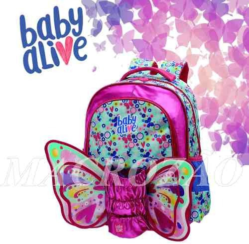 Mochila Pacific Baby Alive Butterfly G 980b04 Infantil 