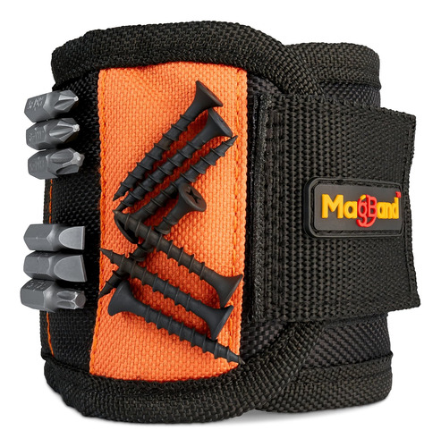 Pulsera Magnética Para Sujetar Tornillos Con 10 Imanes Fuert