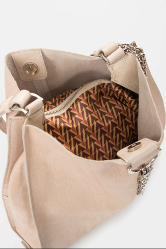 Shopping Kavala De Cuero Para Mujer Vélez Color Beige Beige Lisa Níquel Beige (Usado)