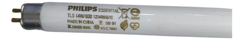 Lâmpada Fluorescente Tubular 14w/830 T5 Philips Branco-quente