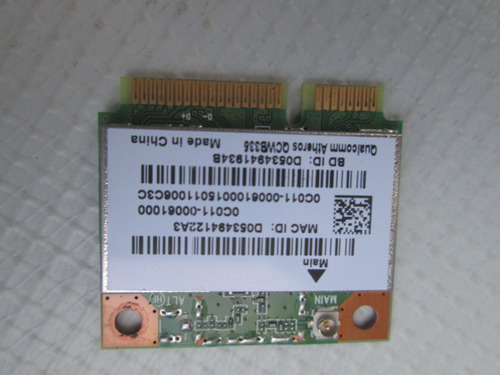 Tarjeta Wifi Bluetooth Asus F553m Np Qcwb335 Seminueva