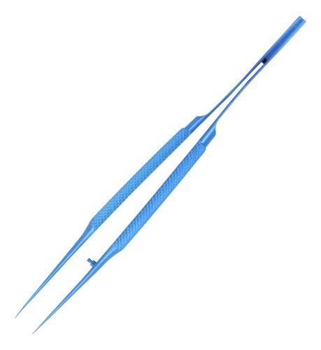 Liutool Pinza Ultra Fina Curva T-15 Azul