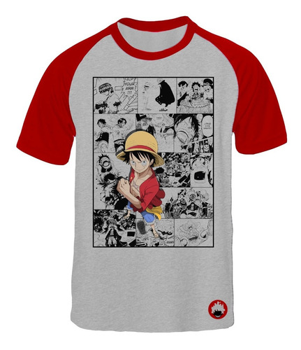Remera Camiseta Manga Anime One Piece Luffy - Nika.mvd