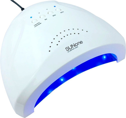 Cabine Sun 1 Led E Uv 48w Bivolt Profissional Manicure Cor Branco