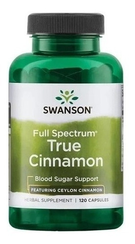 Full Spectrum True Cinnamon 120 Cáps - Swanson