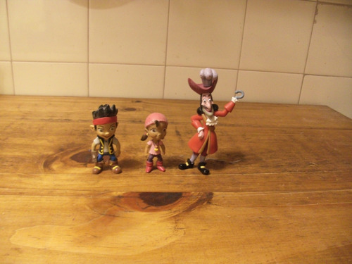 Muñequitos De Jake Y Los Piratas Usados Disney (Usado)