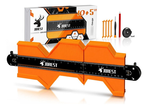 Medidor De Contorno Jorest 10x5 Pulgadas Herramienta Perfil