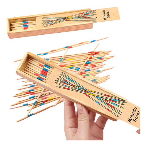Juego De Palitos Chinos De Madera Juega Y Diviértete