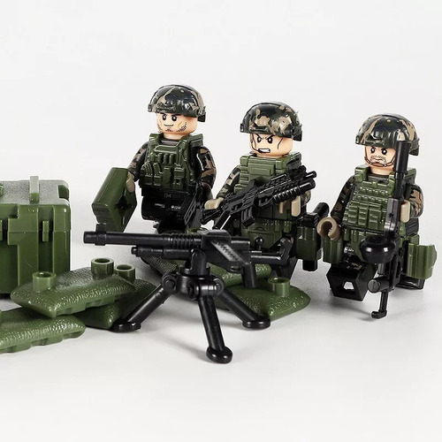 - Miniaturas Militares 6 Juguetes Soldados Tropas