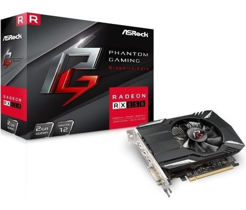 Tarjeta Video Gamer Asrock Radeon Rx 550 2gb Ddr5 Tranza