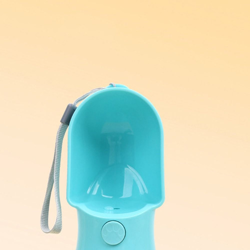 Botella De Agua Para Mascotas Con Dispensador De Comida, Com