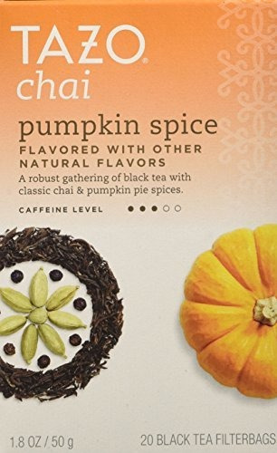 Tazo Chai Pumpkin Spice :: Caja De 20 Bolsitas De Té