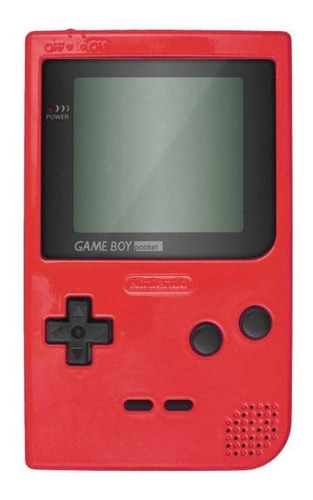 Nintendo Game Boy Pocket Standard color  rojo