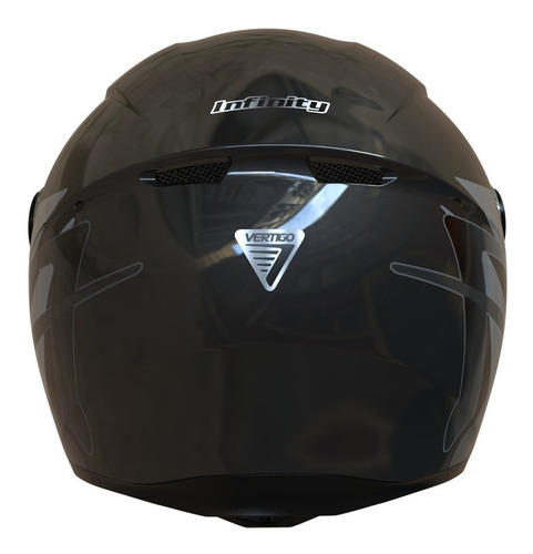 Imagen 6 de 8 de Vertigo Pack X3 Casco Moto V50 Infinity Brillo.