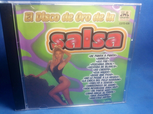 Cd El Disco De Oro De La Salsa Varios De Punta A Punta (Usado)