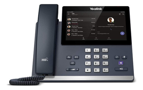 Teléfono Ip Yealink Mp56 Con Cable/inalámbrico Bluetooth Wi-