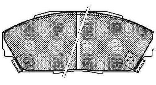 Pastilla De Freno Honda Legend 90/96 Delantera