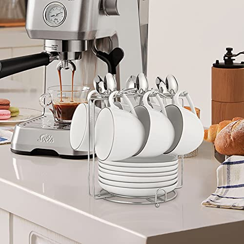 Organizador Para Tazas De Acero Inoxidable Para Mostrador