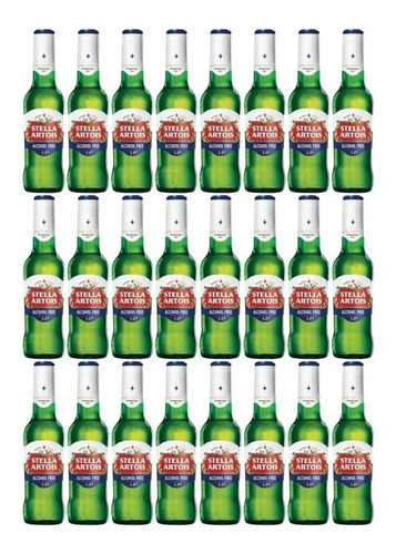 Cerveza Stella Artois Sin Alcohol 330ml Pack X24 