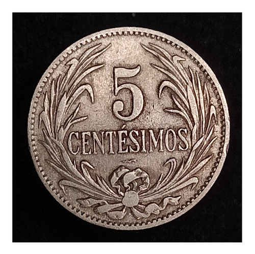 Uruguay 5 Centésimos 1924 Muy Bueno Km 21