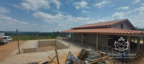 Imagem 2 de 14 de 1.200 M², Chácara Em Fase De Acabamento, 03 Dormitórios E Piscina !!