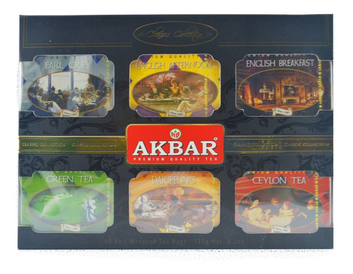 Te Akbar Classic Collection 60 Bolsitas