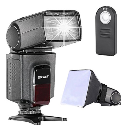 Neewer Tt560 Speedlite Kit Para Cámara Canon Nikon Sony Pent