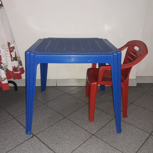 Mesa Y Silla Manaplas Para Niños