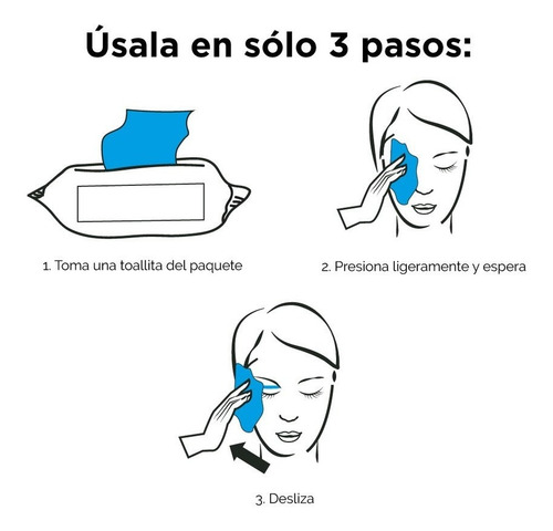 Imagen 2 de 5 de Toallitas Desmaquillantes Con Agua Micelar Garnier ,25pzas
