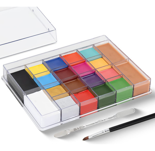 Kit De Pintura Facial A Base De Aceite De Sovoncare, Pintura