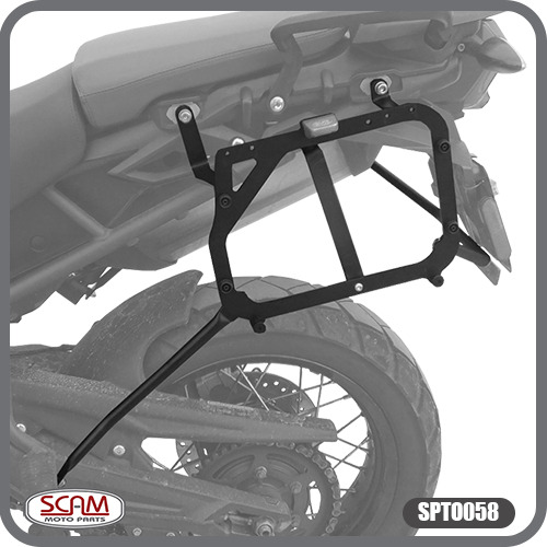 Soportes Baules Laterales Triumph800 2012-2014 #03 Mk Motos