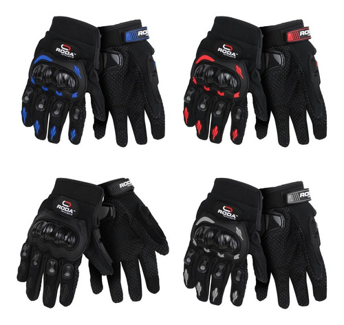 Guantes Para Moto Roda Touch Screen Celular Varios Colores 