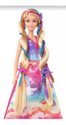 Muñeca Barbie Dreamtopia Trenzas Mágicas