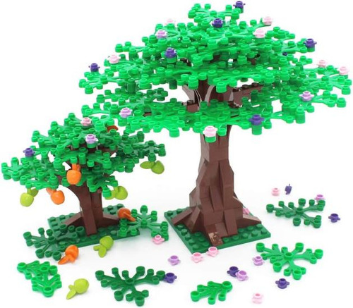 Juegos De Construcción De Árboles Juguetes De Bloques Jardín